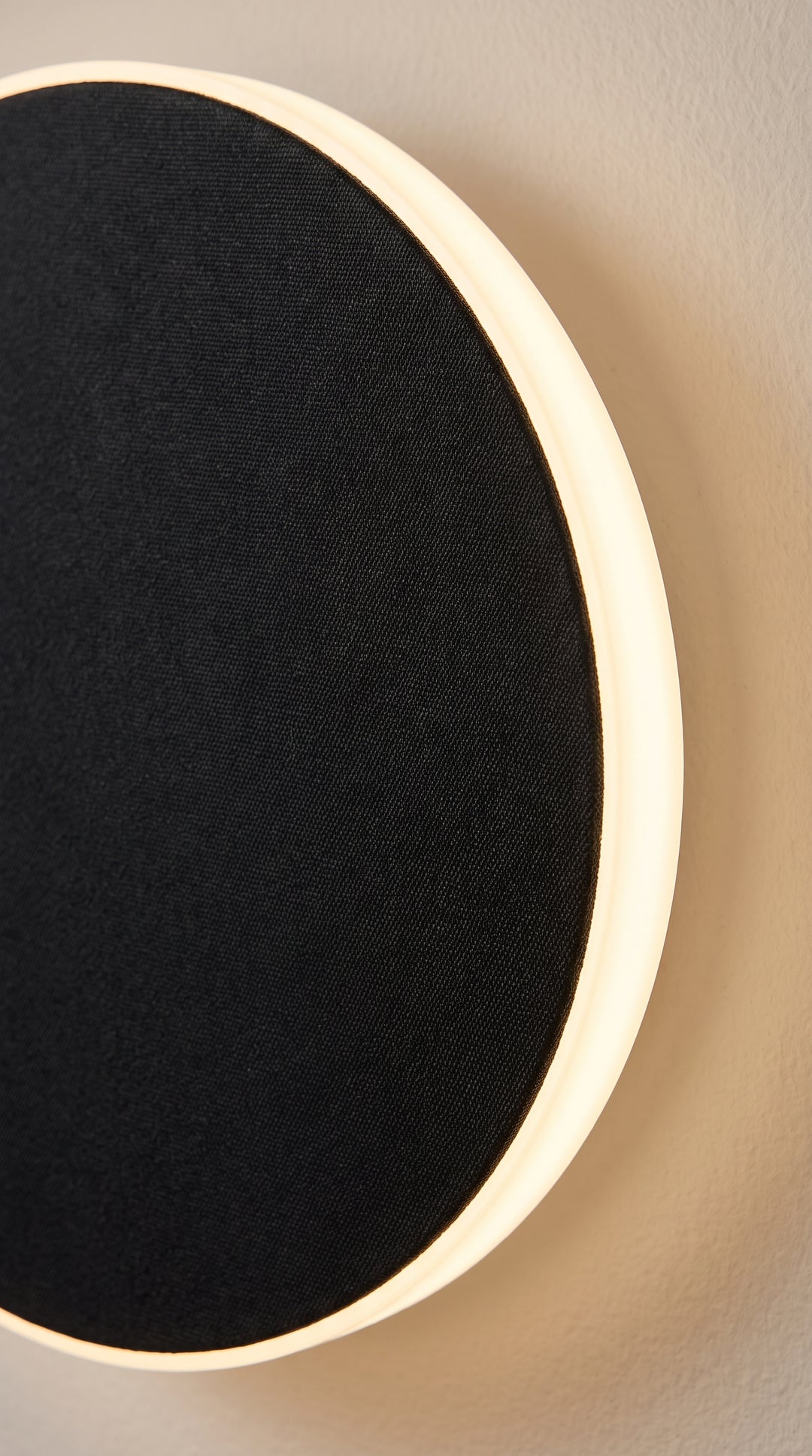 Round LED Wall Sconce for a Warmer, Calmer Home