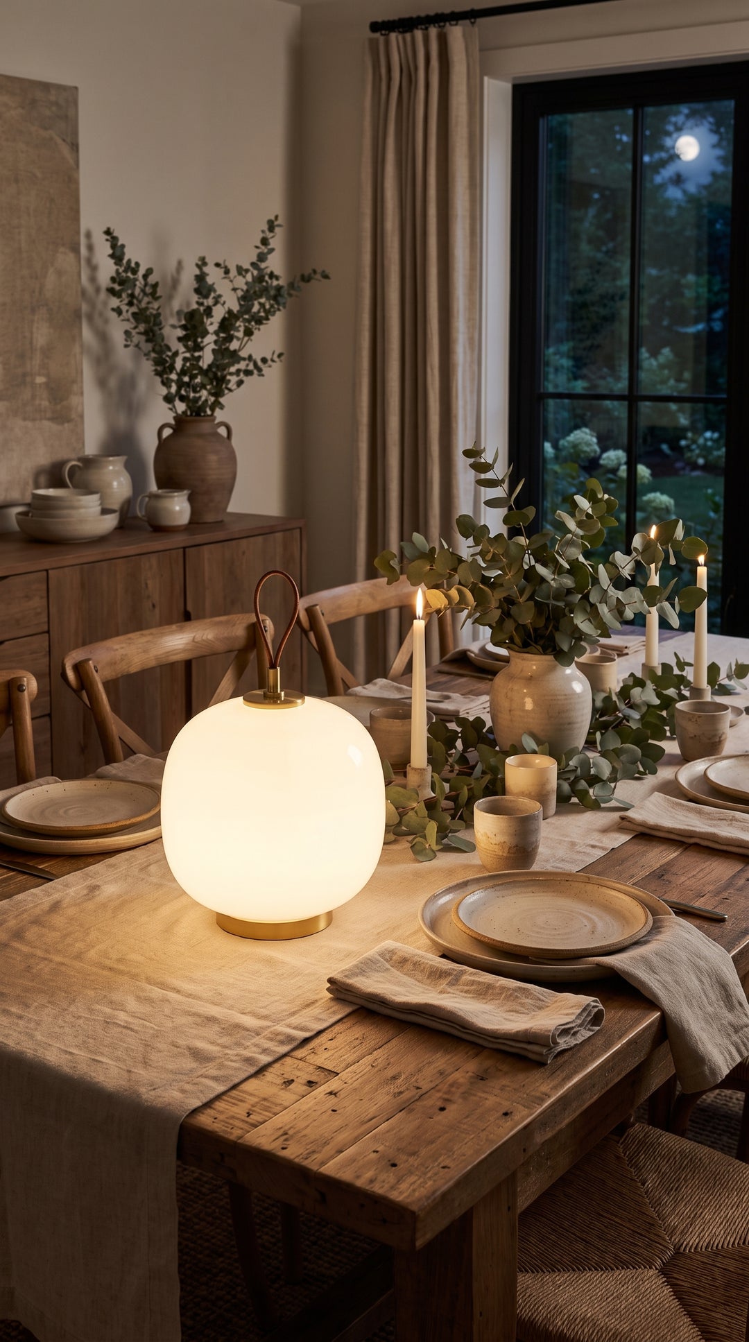 Portable Luminaire That Warms Every Corner