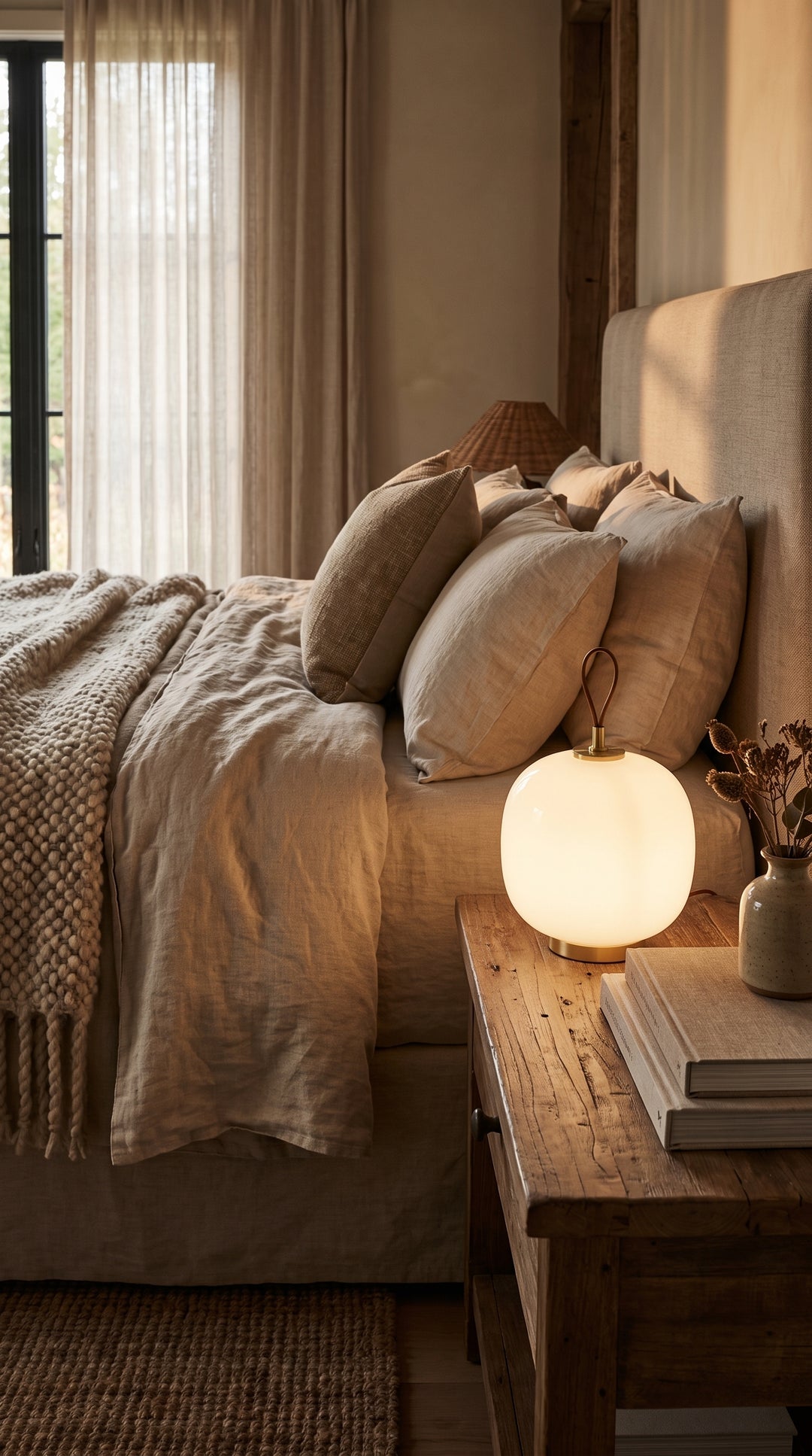 Portable Luminaire That Warms Every Corner