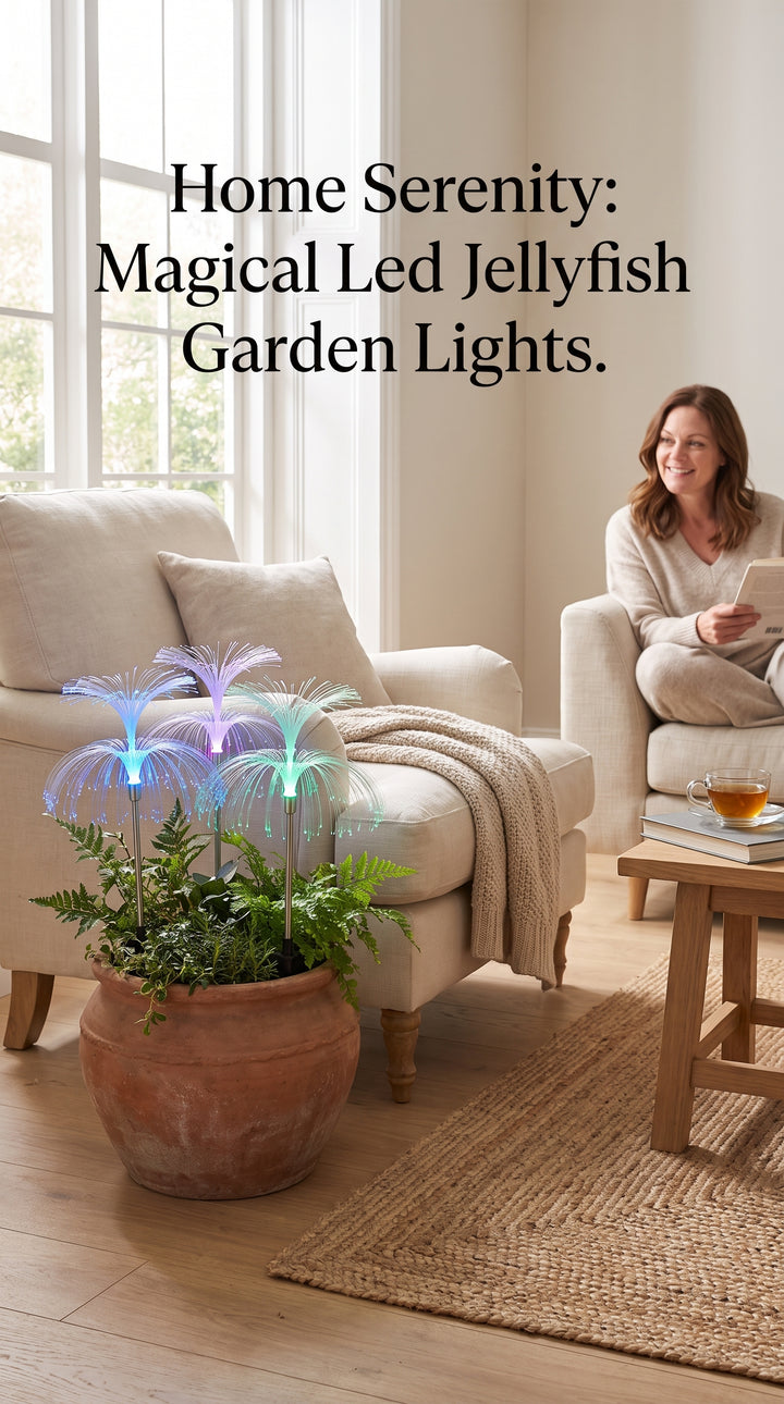 Color-Changing Jellyfish Garden Lights – 7 Colors