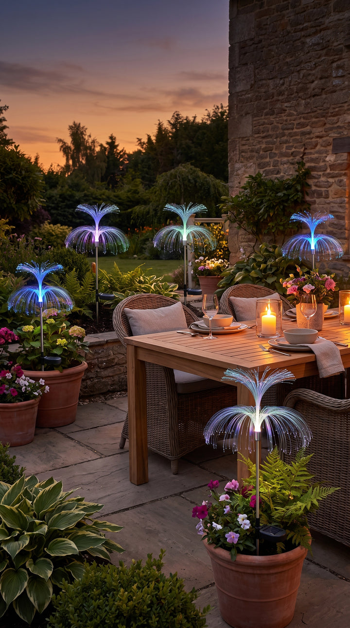 Color-Changing Jellyfish Garden Lights – 7 Colors