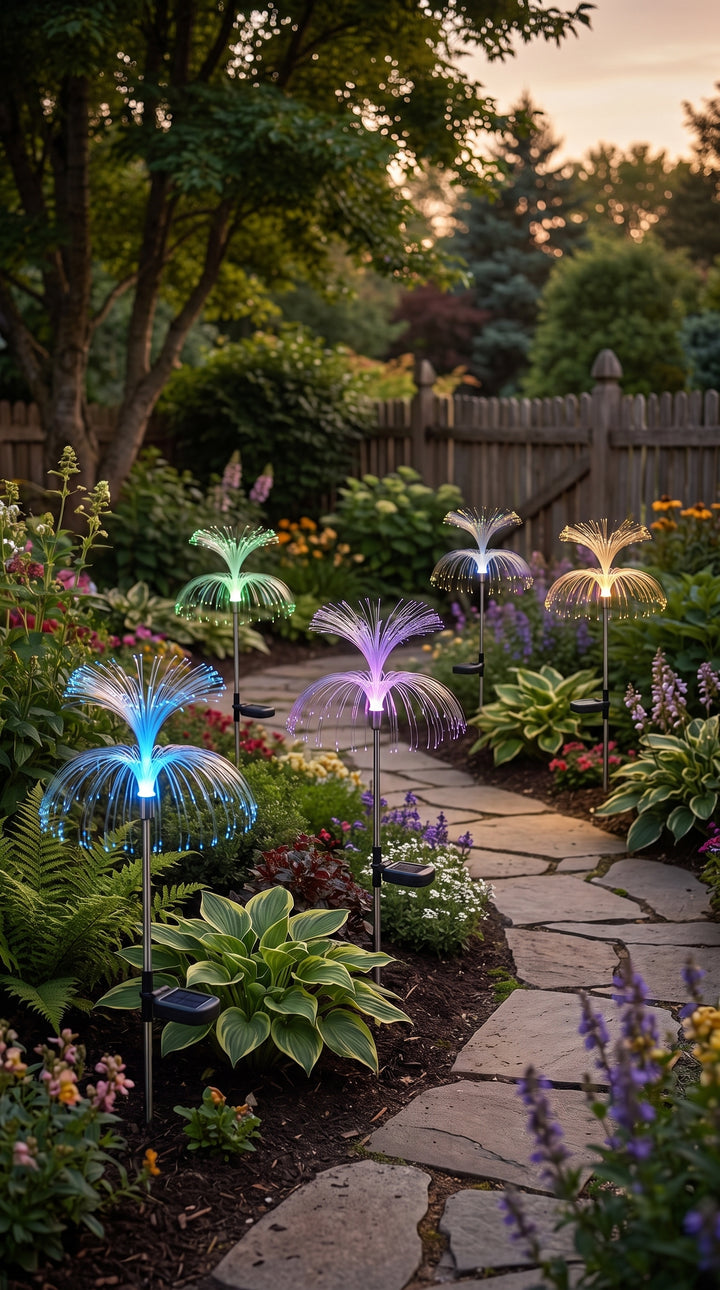 Color-Changing Jellyfish Garden Lights – 7 Colors