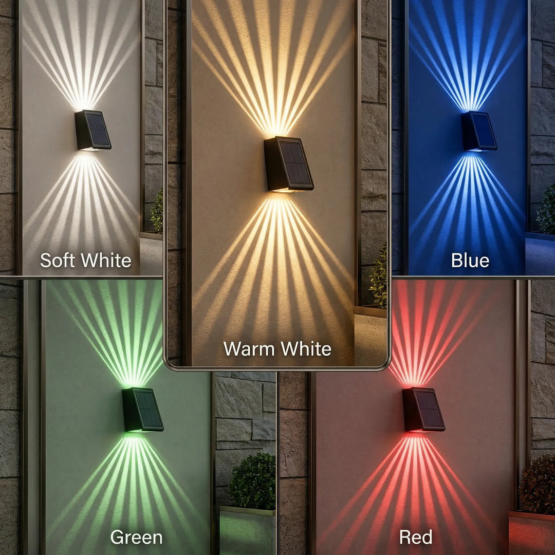 Applique Murale Solaire AuroraBeam