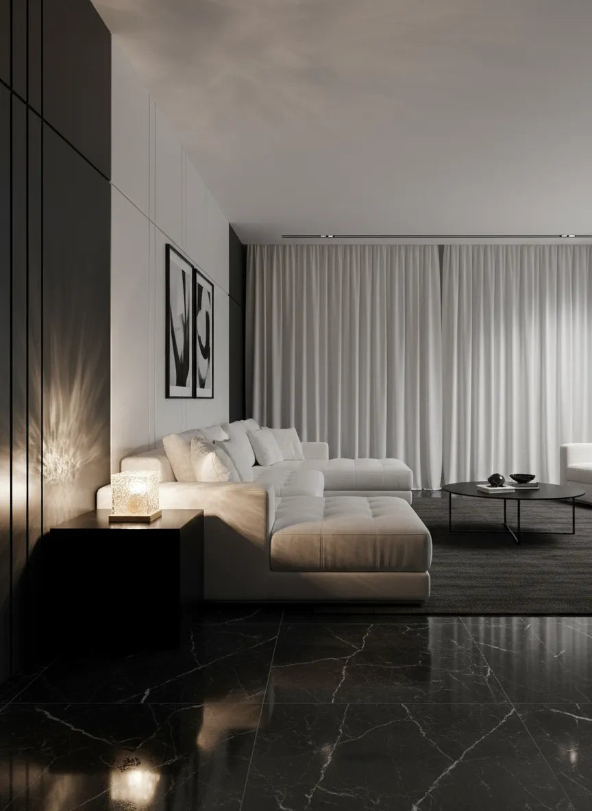 Lampe Cube en Cristal – LED RVB