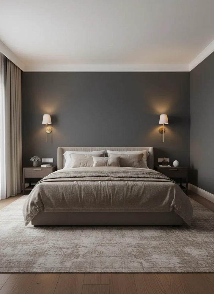 Ensemble d'appliques murales en laiton (2 pcs)