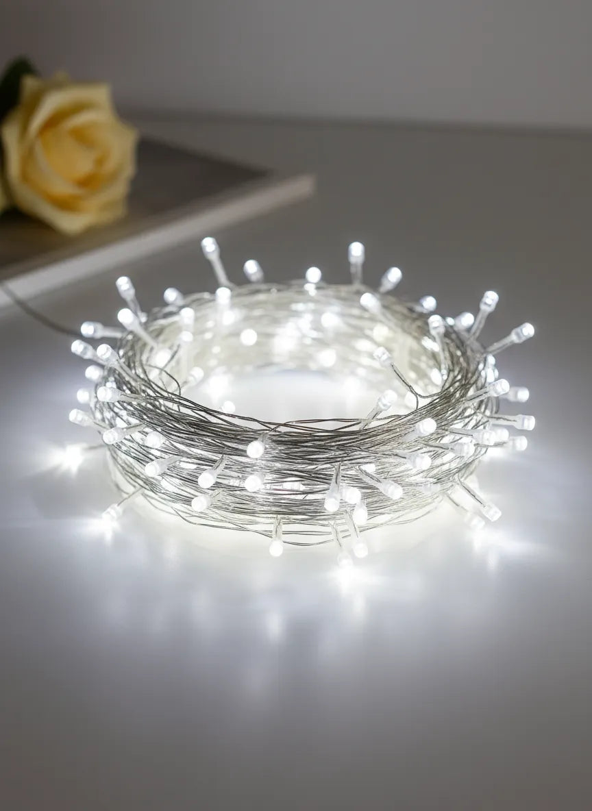 LED-Lichterkette fürs Schlafzimmer, Warmweiß, Weiß, Mehrfarbig – Home Serenity