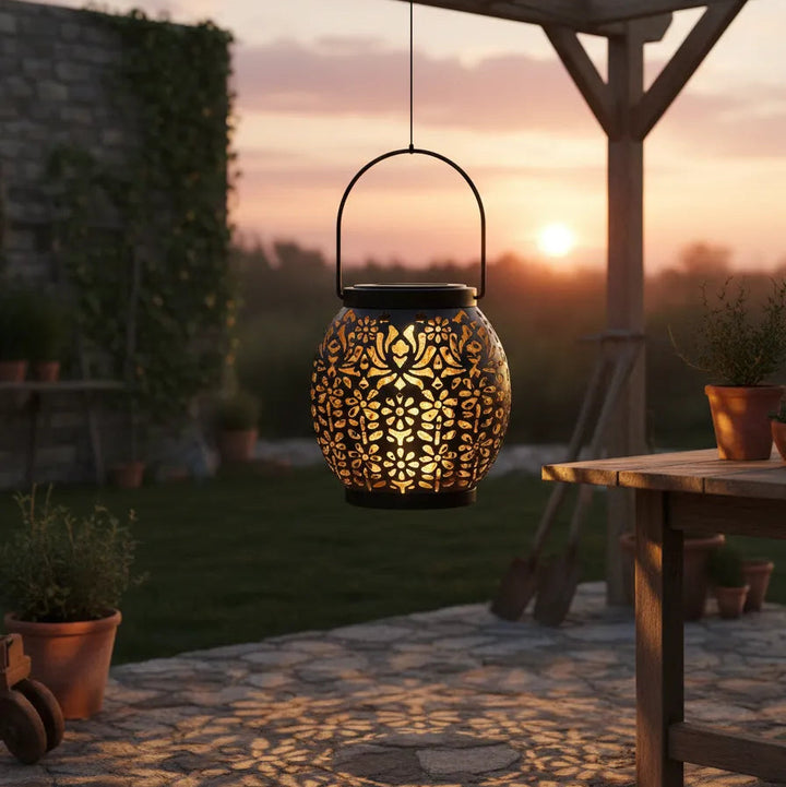 Kasbah — marocká solární venkovní lampa