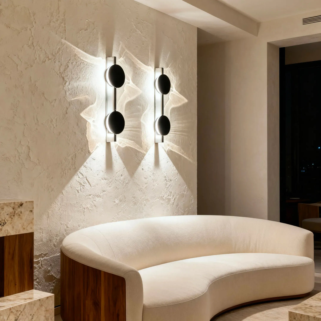 Designer Wall Lamp with Halo Glow Effect - Home Serenity