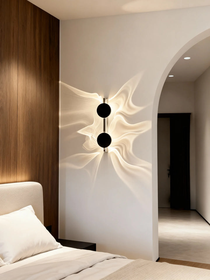 Designer Wall Lamp with Halo Glow Effect - Home Serenity