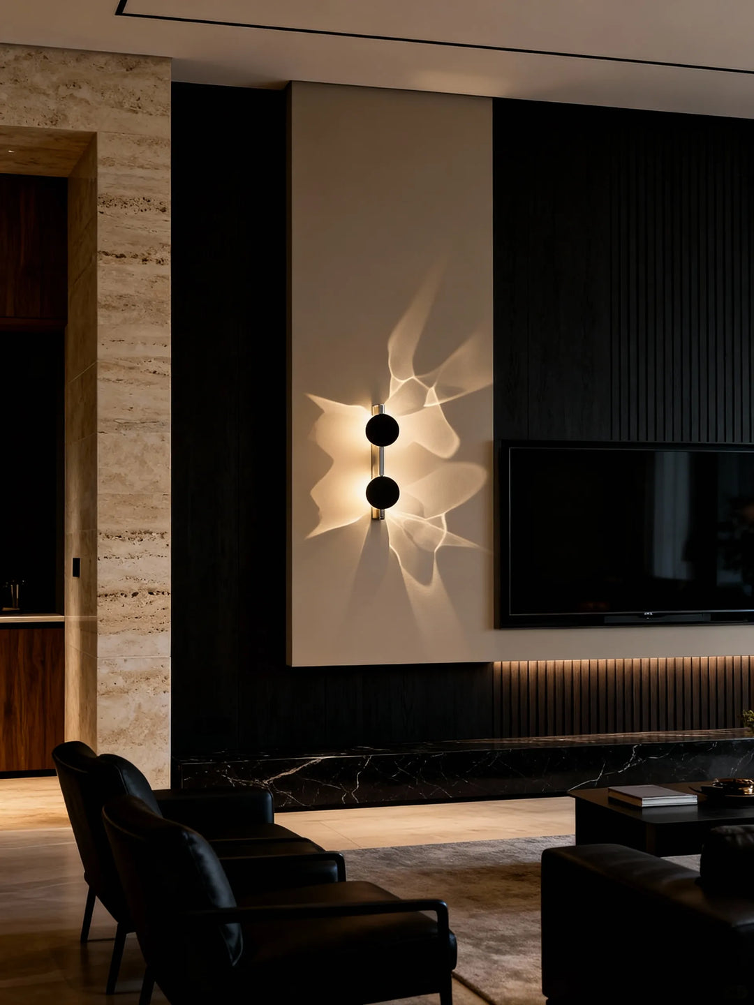 Designer Wall Lamp with Halo Glow Effect - Home Serenity
