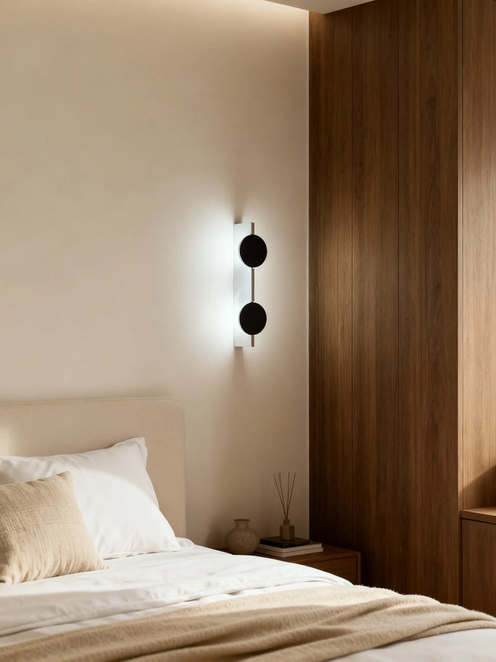 Designer Wall Lamp with Halo Glow Effect - Home Serenity