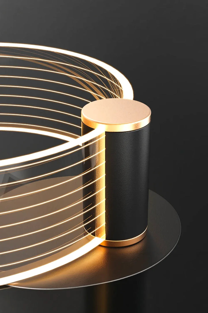 Lampada da Parete ad Anello Halo Moderna