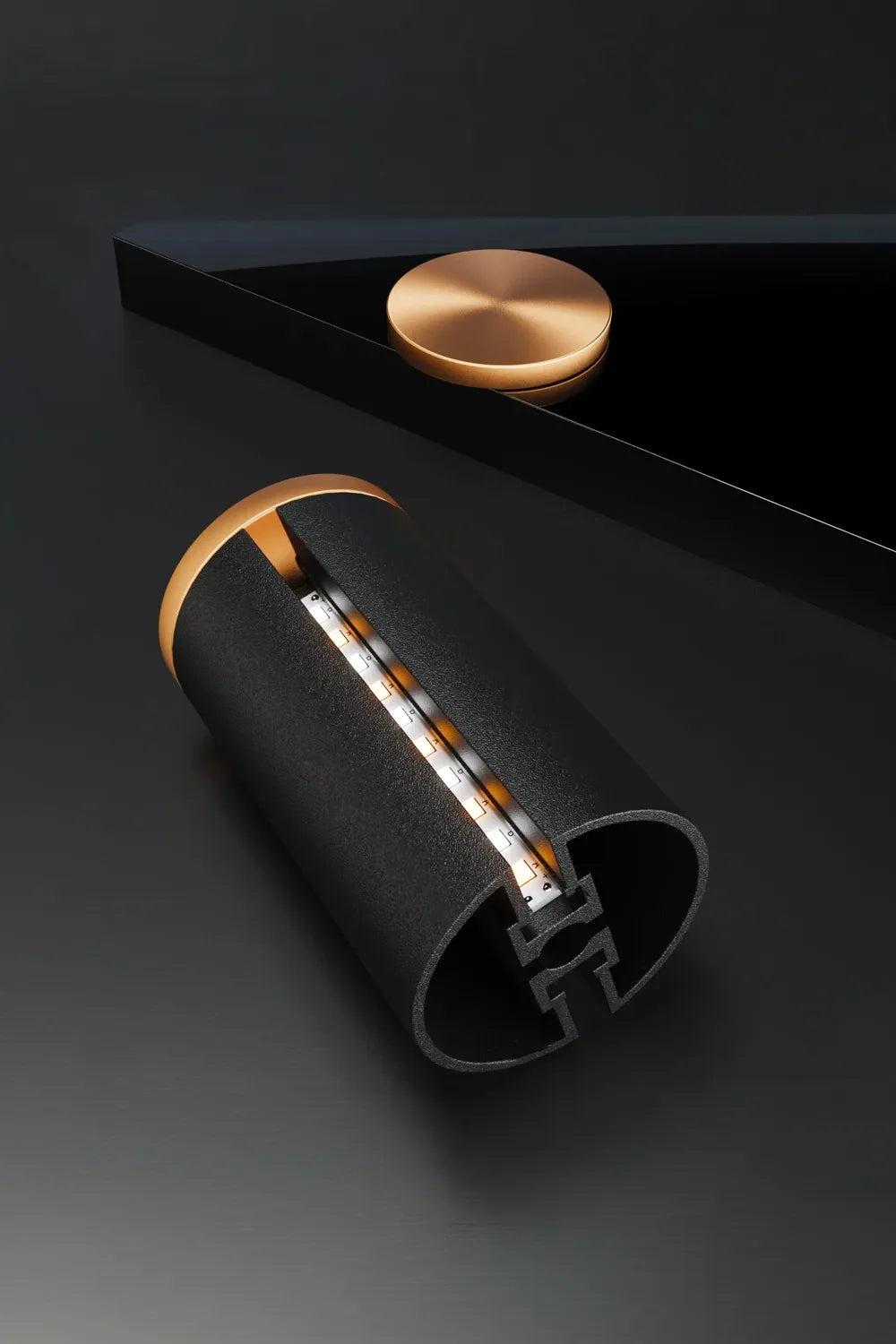 Lampada da Parete ad Anello Halo Moderna