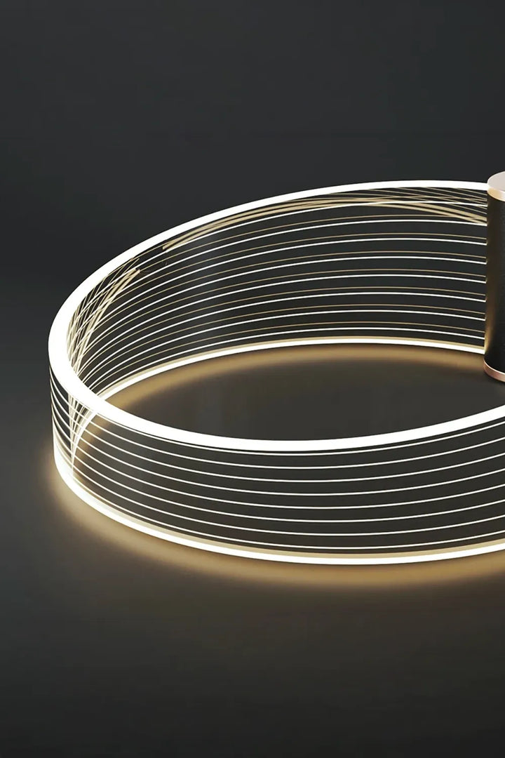 Lampada da Parete ad Anello Halo Moderna