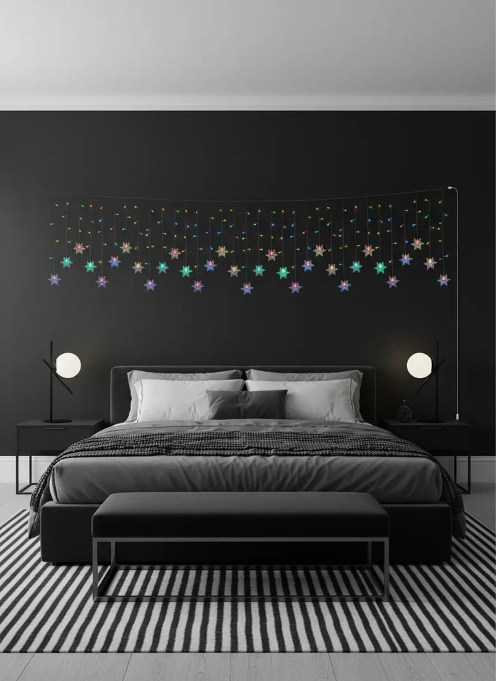 Guirlande Lumineuse en Flocon de Neige – 3,5 m (11,5 ft)