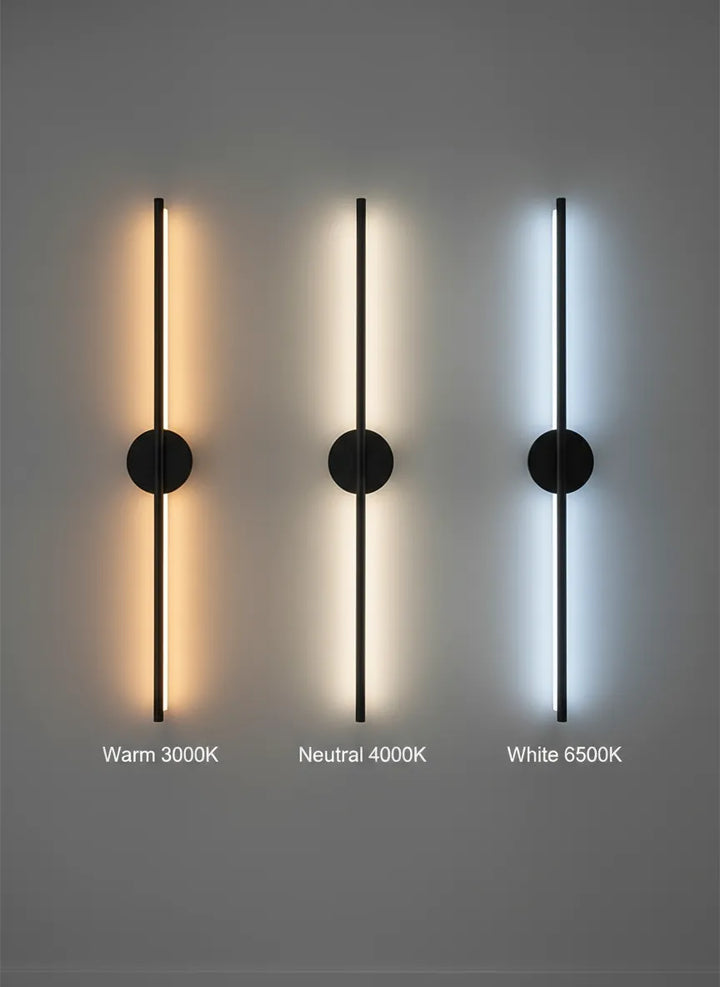 Applique Murale LED Verticale Minimaliste