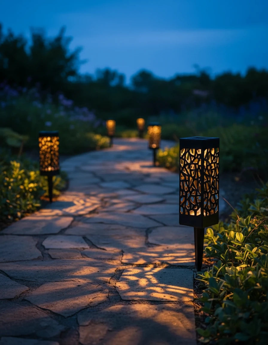 The Willow Solar Garden Lantern