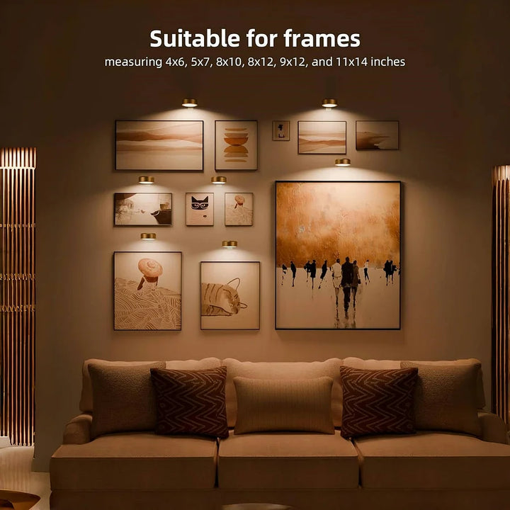 Bezdrátové osvětlení obrazu – 3 barevné režimy