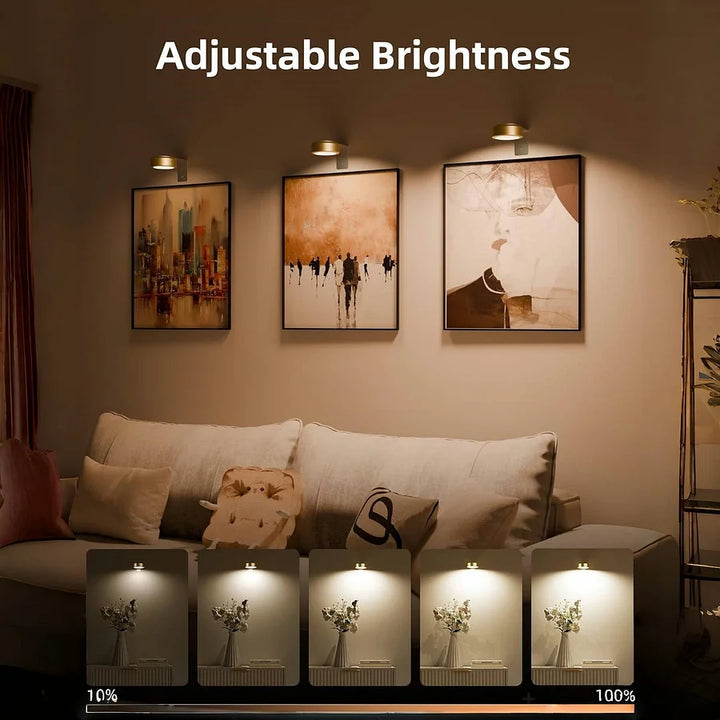 Bezdrátové osvětlení obrazu – 3 barevné režimy