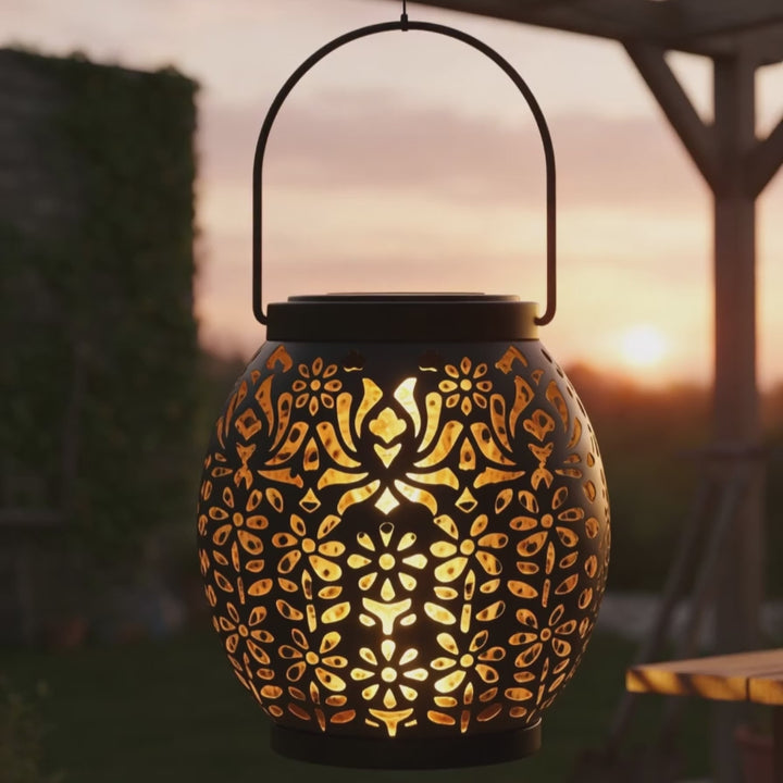 Kasbah — marocká solární venkovní lampa