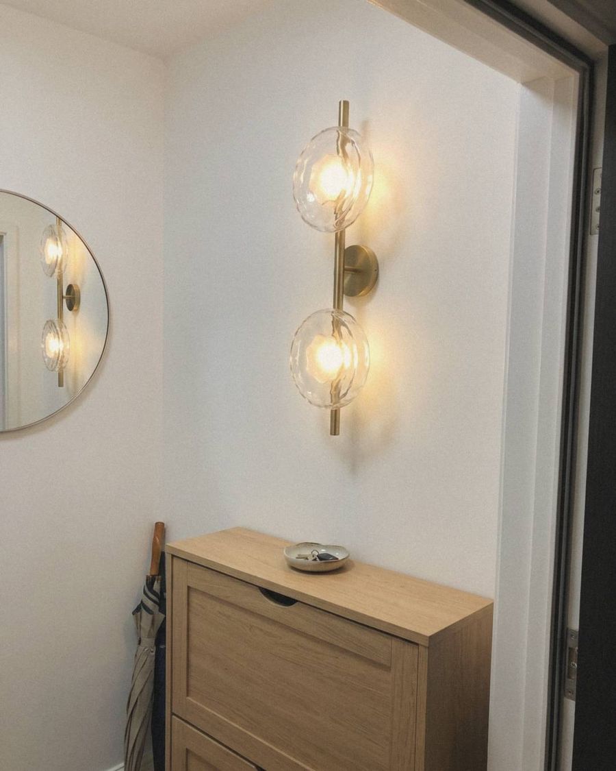 Nástěnné svítidlo Orbe Glass