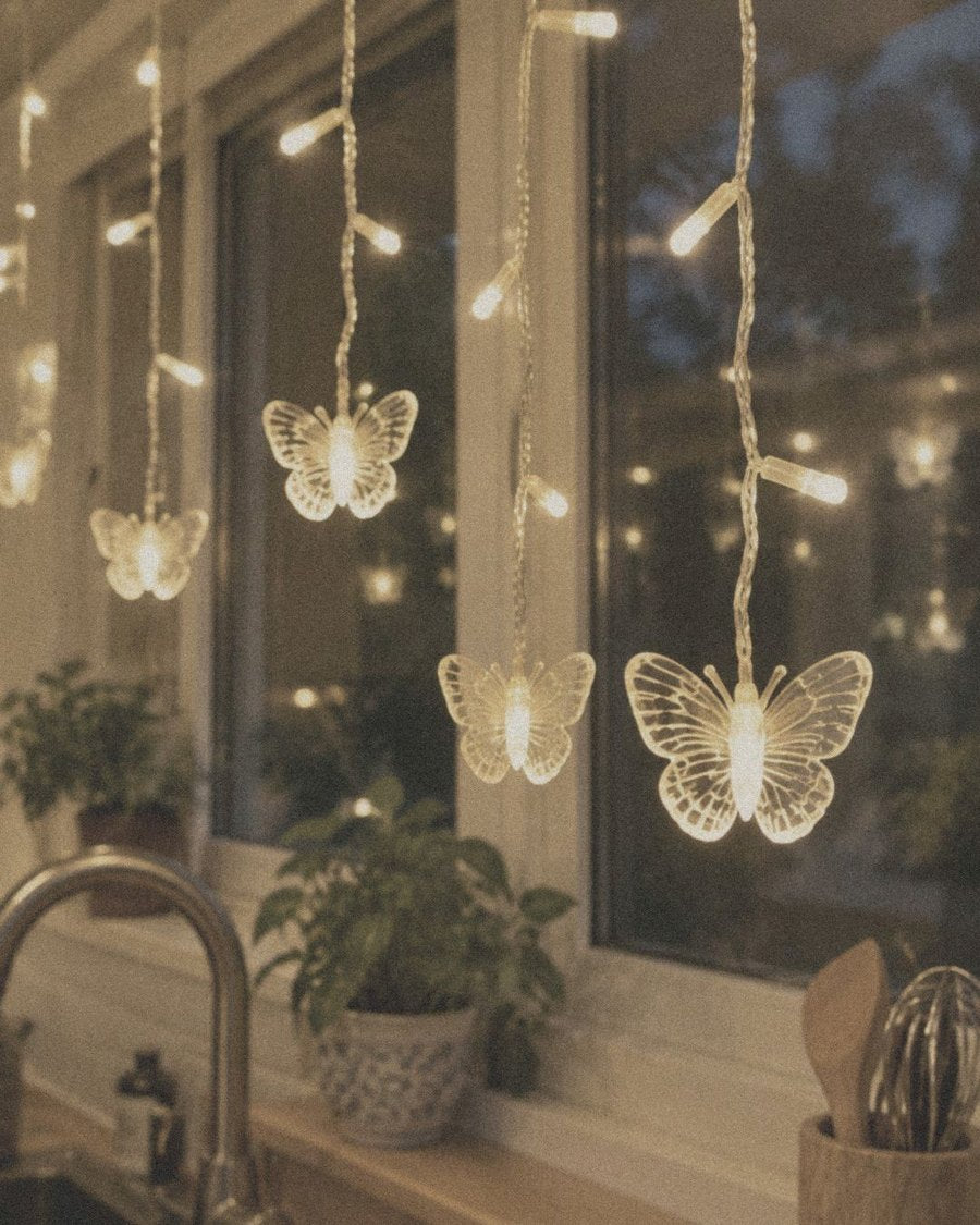 Papilio Schmetterlings-Lichtervorhang